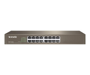 Tenda TEF1016D - Switch - 16 x 10/100 - Desktop