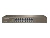 Tenda TEF1016D - Switch - 16 x 10/100 - Desktop