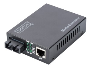 DIGITUS Fast Ethernet Medienkonverter, RJ45 / SC