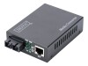 DIGITUS Fast Ethernet Medienkonverter, RJ45 / SC