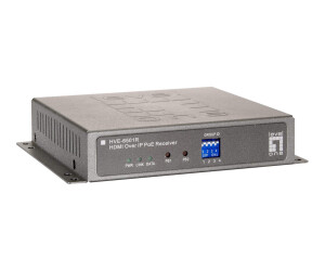Levelone HVE-6501R HDMI Over IP Poe Receiver