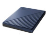 WD My Passport Ultra WDBC3C0020BBL - Festplatte - verschlüsselt - 2 TB - extern (tragbar)