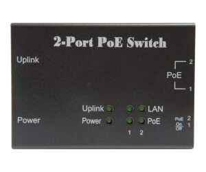Levelone FEP -0311W65 - Switch - 2 x 10/100 (POE+)