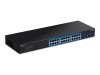 TRENDnet TEG 30284 - Switch - Smart - 24 x 10/100/1000 + 4 x 10 Gigabit SFP+