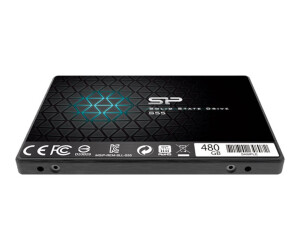 Silicon Power Slim S55 - 480 GB SSD - intern - 2.5&quot;...