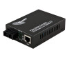 Allnet All-Mc102-SC-MM 100Mbit/s multi-mode black network media converter