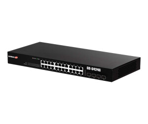 Edimax Pro GS -5424G - Switch - Smart - 24 x 10/100/1000 + 4 x SFP