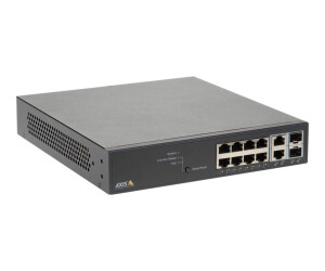 Axis T8508 PoE+ Network Switch - Switch - managed - 8 x...