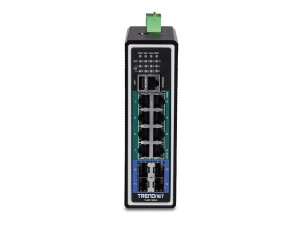 TRENDnet TI-PG1284I - Switch - L2+ - managed - 8 x 10/100/1000 (PoE+)