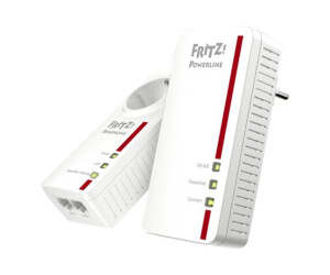 AVM FRITZ!Powerline 1260E - WLAN Set - Bridge - GigE,...