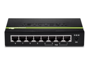 TRENDnet TPE TG44g - Switch - 4 x 10/100/1000 (PoE+)