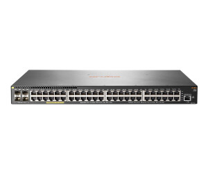 HPE Aruba 2540 48G PoE+ 4SFP+ - Switch - managed - 48 x...