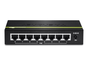 TRENDnet TPE TG80G GREENnet PoE+ Switch - Switch - 8 x...