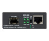 Startech.com Gigabit Ethernet LWL / Glass fiber media converter with SFP-1000 Mbit / S Multimode Gigabit Ethernet Media Converter-Media Converter-Gige-10Base-T, 1000Base-SX, 100Base-Tx, 1000BASE T-RJ-45 / SFP (Mini-Gbic)