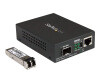 StarTech.com Gigabit Ethernet Glasfaser Medienkonverter