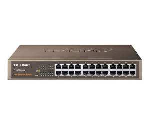 TP -Link TL -SF1024D - Switch - 24 x 10/100 - Desktop