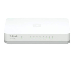 D-Link GO-SW-8G - Switch - unmanaged - 8 x 10/100/1000