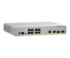 Cisco Catalyst 2960CX-8TC-L - Switch - managed - 8 x 10/100/1000 + 2 x SFP + 2 x 10/100/1000 (Uplink)