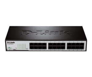D -Link of the 1024d - Switch - Unmanaged - 24 x 10/100