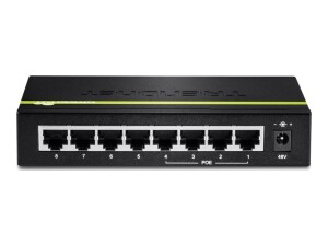 TRENDnet TPE-S44 - Switch - 4 x 10/100 (PoE) + 4 x 10/100
