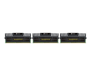 Corsair Vengeance - DDR3 - kit - 12 GB: 3 x 4 GB