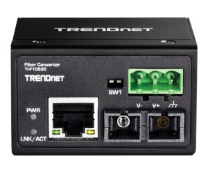 TRENDnet TI-F10S30 - Medienkonverter - 100Mb LAN