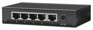 Intellinet 5-Port Gigabit Ethernet Switch, Metal, Box