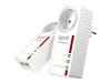 AVM FRITZ!Powerline 1220E - Powerline Adapterkit 1GbE, HomePlug AV (HPAV)