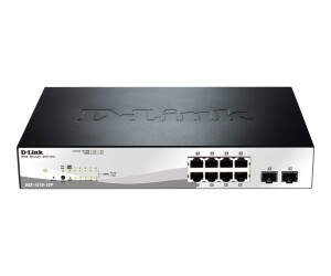 D-Link Web Smart DGS-1210-10P - Switch - managed - 8 x...