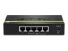 TRENDnet TPE TG50g - Switch - 4 x 10/100/1000 (PoE+)