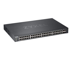 Zyxel XGS1930-52 - Switch - Smart - 48 x 10/100/1000 + 4 x 10 Gigabit SFP +
