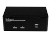 StarTech.com 2 Port DisplayPort Dual Monitor KVM Switch