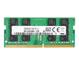 HP  DDR4 - Modul - 8 GB - DIMM 288-PIN - 2400 MHz /...