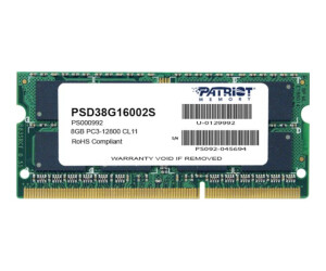 PATRIOT Signature Line - DDR3 - Modul - 8 GB