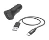 Hama Essential Line - Auto-Netzteil - (USB-Kabel) - 12 Watt - 2.4 A - Fast Charge (USB)