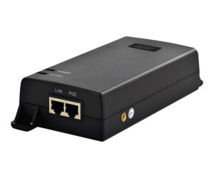 DIGITUS Gigabit Ethernet PoE Ultra Injektor, 802.3af/at,...