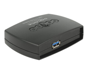 Delock USB 3.0 Sharing Switch 4 - 1 - USB switch for the joint use of peripheral devices