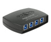 Delock USB 3.0 Sharing Switch 4 - 1 - USB-Umschalter für die gemeinsame Nutzung von Peripheriegeräten