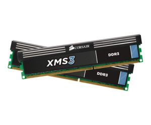 Corsair XMS3 - DDR3 - kit - 8 GB: 2 x 4 GB - DIMM 240-PIN