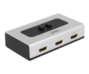 Delock Switch HDMI 2 port manual - Video/Audio-Schalter