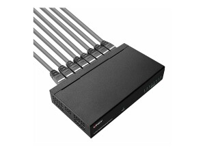 Lindy Gigabit Desktop Switch - Switch - 8 x 10/100/1000