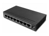 Lindy Gigabit Desktop Switch - Switch - 8 x 10/100/1000
