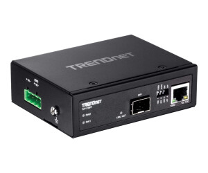 TRENDnet TI-F11SFP - Medienkonverter - GigE - 10Base-T,...