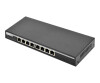 DIGITUS 8-Port Gigabit Netzwerkswitch, Desktop, unmanaged