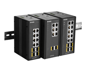 D-Link DIS 300G-8PSW - Switch - managed - 4 x 10/100/1000...