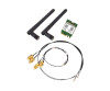 Shuttle WLN-M WLAN kit - Netzwerkadapter - M.2 Card