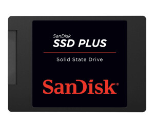 Sandisk SSD Plus - 480 GB SSD - Intern - 2.5 "(6.4 cm)