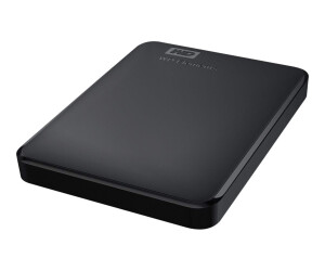 WD Elements Portable Wdbuzg0010BBK - hard drive - 1 TB -...