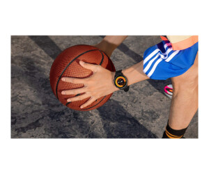 Xiaomi Mi Watch - Schwarz - intelligente Uhr mit Riemen - TPU - schwarz - Handgelenkgröße: 130-220 mm - Anzeige 3.5 cm (1.39")