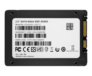 ADATA Ultimate SU650 - SSD - 120 GB - intern - 2.5"...